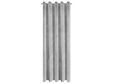 Zdjęcie: Zasłona gotowa Villa 140x250 cm stalowy EUROFIRANY