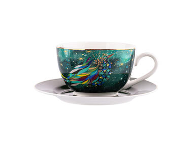 Zdjęcie: Filiżanka Mystery 200 ml ze spodkiem 15 cm ALTOMDESIGN