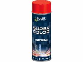 Lakier uniwersalny ogólnego zastosowania Super Color Universal czerwony RAL 3020 400 ml BOSTIK