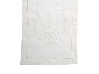 Zdjęcie: Bieżnik 40x140 cm ecru wykończenie ażurowe ALTOMDESIGN