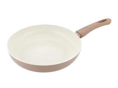 Zdjęcie: Patelnia ceramiczna Basic 28 cm Latte FLORINA