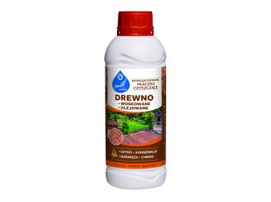 Zdjęcie: Mleczko do czyszczenia drewno woskowane, drewno olejowane Mill Clean Garden 0,88 L MADONIS
