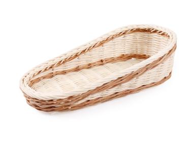 Zdjęcie: Koszyk rattanowy na sztućce 26x13x7 cm TIN TOURS