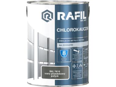 Emalia chlorokauczukowa szary średni RAL7010 5 L RAFIL