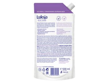 Zdjęcie: Mydło w płynie Silk Care lawenda i imbir 0,5 L zapas LUKSJA