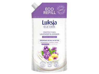 Zdjęcie: Mydło w płynie Silk Care lawenda i imbir 0,5 L zapas LUKSJA