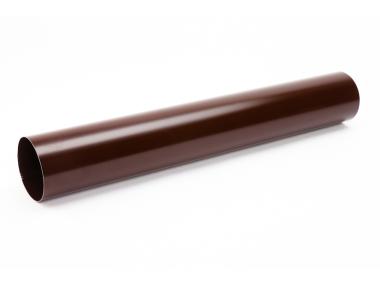 Rura gs 100 - 3 mb czekoladowy brąz stal GALECO