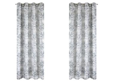 Zdjęcie: Zasłona Nancy 140x250 cm na przelotkach EUROFIRANY