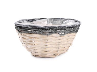 Zdjęcie: Osłonka wiklinowa na doniczkę 23x17x12 cm TIN TOURS