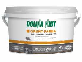 Grunt-farba biała farba podkładowa 21 kg DOLINA NIDY
