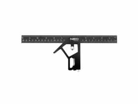 Kątownik wielofunkcyjny aluminiowy 30 cm NEO