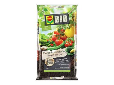 Zdjęcie: Ziemia do pomidorów i innych warzyw Bio 15 L COMPO