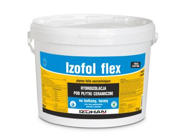 Zdjęcie: Folia uszczelniająca Izofol Flex 12 kg płynna IZOLEX