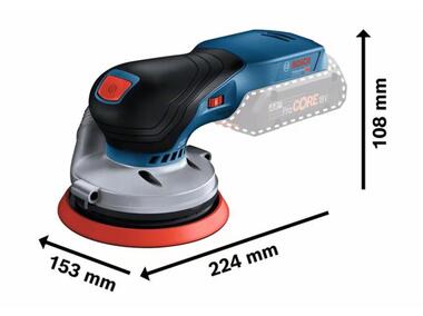 Zdjęcie: Szlifierka mimośrodowa GEX 18V-125 BOSCH