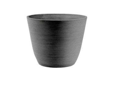 Zdjęcie: Doniczka z surowców wtórnych 30x30x24,6 cm ekologiczna szara TIN TOURS