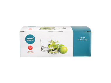 Zdjęcie: Komplet 6 szklanek Ibiza 310 ml ALTOMDESIGN