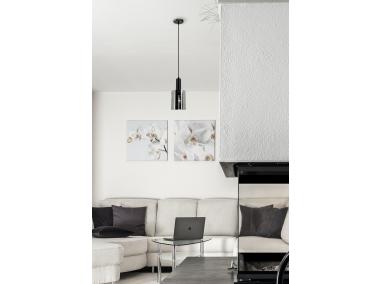 Zdjęcie: Lampa wisząca 2021/1 czarny chrom ELEM
