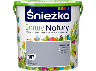 Zdjęcie: Farba Barwy Natury klon srebrzysty 167 2,5L ŚNIEŻKA