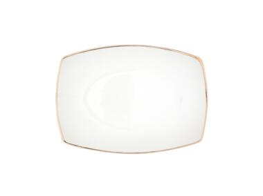 Zdjęcie: Półmisek Mariapaula moderna kwadratowa gold 24 cm ALTOMDESIGN
