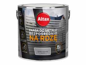 Farba do metalu 2,5 L szary połysk ALTAX
