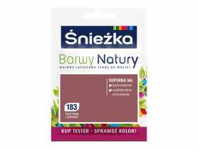 Farba Barwy Natury tester pustynna czer 183 25ml ŚNIEŻKA