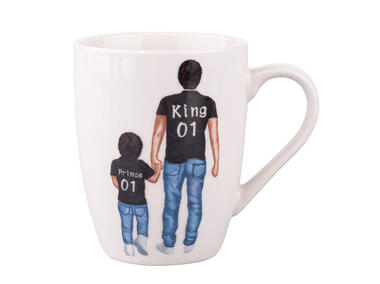 Zdjęcie: Kubek baryłka NBC 300 ml dek. king chłopiec ALTOMDESIGN