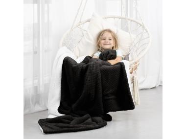 Zdjęcie: Koc Shleepy 170x210 cm czarny AMELIAHOME
