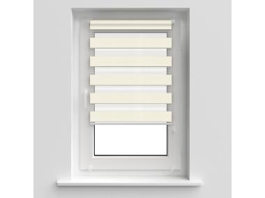 Zdjęcie: Roleta 57x140 cm Zebra III ciemny beż DECODESIGN