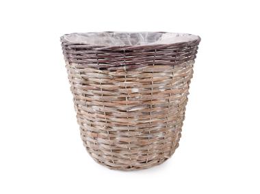 Zdjęcie: Koszyk do obsadzania 31x31x26 cm okrągły TIN TOURS