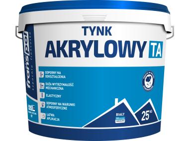 Zdjęcie: Tynk Akrylowy B 1,5 Baza A 25 kg FRANSPOL