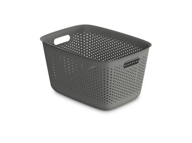 Zdjęcie: Pojemnik 39x29x22 cm 17 L szary 5550 Openstore ORPLAST