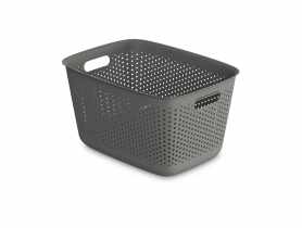 Pojemnik 39x29x22 cm 17 L szary 5550 Openstore ORPLAST