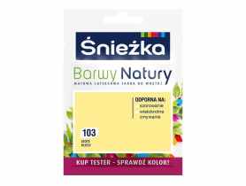 Farba Barwy Natury tester złote kłosy 103 25ml ŚNIEŻKA
