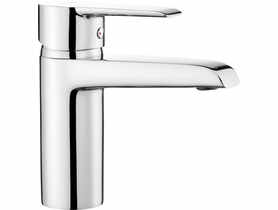 Bateria umywalkowa z obrotową wylewką - ECO-głowica Corio chrom DEANTE