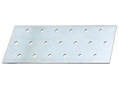 Zdjęcie: Płytka perforowana ocynk 140x60 mm ALBERTS