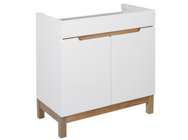 Zdjęcie: Szafka pod umywalkę 80 cm 2 drzwi Spek 50 cm ASTOR