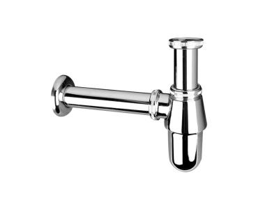 Zdjęcie: Syfon umywalkowy butelkowy 1.1/4x32 mm bez spustu chrom MCALPINE