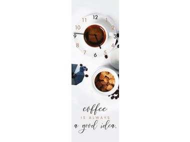 Zdjęcie: Zegar Glassclock 20x60 cm Gc032 Coffee STYLER