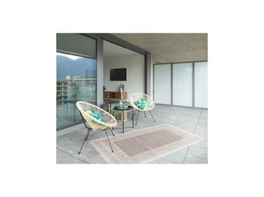 Zdjęcie: Dywan Express 67x140 cm ramka grecki szaro-beżowy MULTI-DECOR