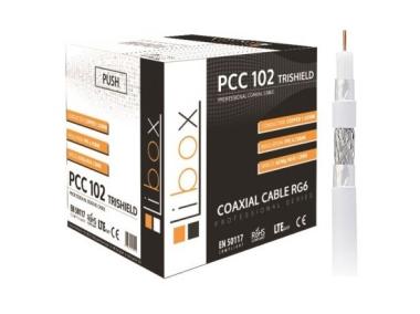 Zdjęcie: Kabel koncentryczny DG 100 Trishield/PCC102 rolka - 300 m LIBOX