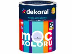 Farba lateksowa Moc Koloru liliowe zauroczenie 5 L DEKORAL