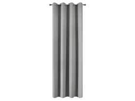 Zasłona gotowa D91 Parisa 135x250 cm szary EUROFIRANY