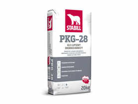 Klej gipsowy drobnoziarnisty PKG-28, 20 kg STABILL