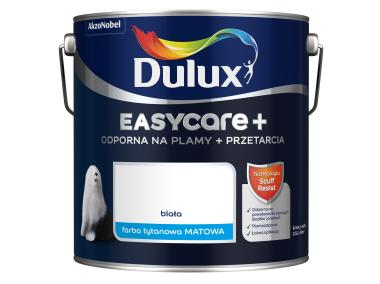 Zdjęcie: Farba lateksowa EasyCare+ Biała 2,5 L DULUX