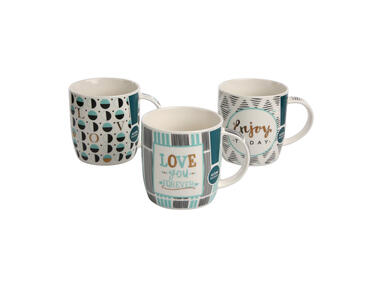 Zdjęcie: Kubek 330 ml dekoracja Enjoy mix 3 wzory ALTOMDESIGN