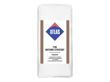 Tynk wapienno-cementowy zewnętrzny 30 kg ATLAS