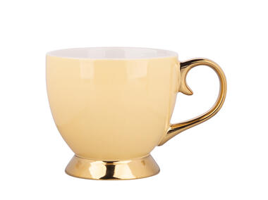 Zdjęcie: Filiżanka na stopce Jumbo 400ml Aurora Gold ALTOMDESIGN