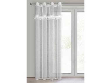 Zdjęcie: Firana gotowa Kiara 140 x 250 cm biały EUROFIRANY