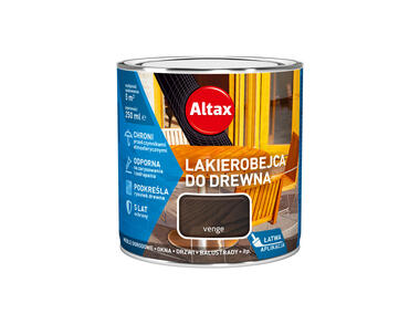 Lakierobejca do drewna 0,25 L venge ALTAX