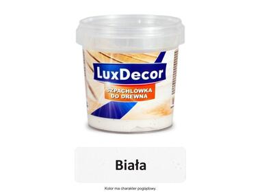 Szpachla do drewna 600 g biała LUXDECOR